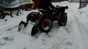 Deszapezire Cu Tractorasul Pasquali Lama Zapada Tractor Motocultor Motosapa Minitractor Youtube