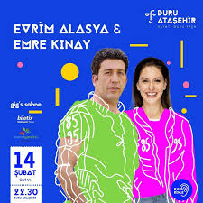 Güneşin kızları adlı dizide karı kocayı canlandıran ama senaryo gereği finalde yolları ayrılan emre kınay ile. Duru Tiyatro Sevgililer Gunu Nde Emre Kinay Ve Evrim Facebook