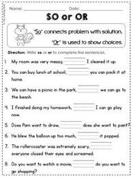 Jul 10, 2019 · so in order to help you with that, we at worksheetsbuddy have come up with kendriya vidyalaya class 2 hindi worksheets for the students of class 2. Conjunctions L 1 1 G So Or But And For Because 1st Grade Common Core Practice Shee Conjunctions Worksheet First Grade Worksheets Common Core Language