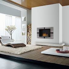 Tres Belle Cheminee Pour Un Interieur Moderne Http Www M Habitat Fr Cheminees Styles De Cheminees Cheminee Mura Deco Salon Cheminee Murale Deco Interieure