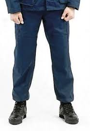 Details About Bdu Fatigue Pants Navy Blue Military Style Cargo Poly Cotton Rothco 7885 New
