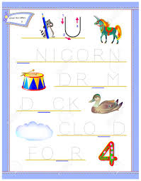 The spruce / nusha ashjaee crossword puzzles haven't been around for long; Tracing Letter U For Study English Alphabet Printable Worksheet For Kids Logic Puzzle Game Education Page For Kindergarten Developing Children Skills For Writing And Reading Vector Cartoon Image Royalty Free Cliparts Vectors