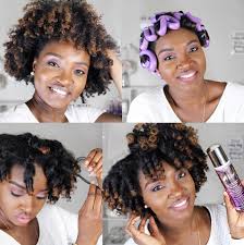 The Mane Choice Flexi Rod Set On Wet Hair Natural Hair Styles Hair Styles Natural Hair Flexi Rods