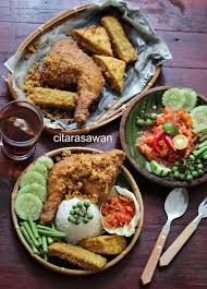 Nasi Ayam Penyet Resepi Terbaik Resep Masakan Asia Masakan Resep Ayam