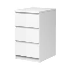 Kleine kommode leander in hochglanz weiß drei schubladen eine tür 80cm breit 78cm hoch abs kanten top qualität aus deutschland jetzt kaufen. Kommode Naia Anrichte Sideboard Nachtkastchen Fur Boxspring Weiss Hochglanz Gunstig Mobel Kuchen Buromobel Kaufen Froschkonig24