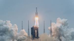 The rocket contained the tianhe module, which held what would be used eventually to house crew members on a permanent chinese space station. Y5rmf2oj6vkmfm