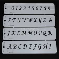 See more ideas about number cakes, printable numbers, cake templates. Letter And Number Stencil Lettering Stencils Painting Paper Craft Alphabet H1 Craft Stencils Templates Art Craft Supplies Plastpath Com Br