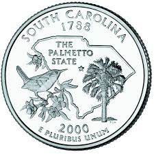 Sc State Quarter South Carolina Palmetto State State Quarters