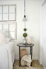 Diy Circle Table Guest Bedroom Makeover Guest Bedroom Decor Bedroom Makeover