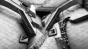 'house of stairs' was created in 1951 by m.c. 7 Great Video Games Inspired By M C Escher Screenwanderer Com