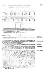 This act may be cited as the specific relief act 1950. The Displaced Persons Act Of 1948 Experiencing History Holocaust Sources In Context