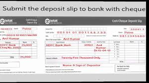 A deposit slip indicates the date, the name of the depositor, the depositor's account number, and the amounts of checks, cash, and coins being deposited. Term Deposit Form Of Kotak Mahindra Bank Quiz How Much Do You Know About Term Deposit Form Kotak Mahindra Bank Monthly Budget Template Power Of Attorney Form