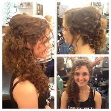 Image Result For Curly Girl Updos Peinados Peinados Para Cabello Rizado Peinados Poco Cabello
