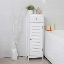 Vasagle meuble mural meuble de rangement suspendu pour salle de bains armoire à pharmacie avec étagère réglable double porte et compartiment ouvert 60 x 20 x 70 cm ligneux blanc bbc26wt. Vasagle Meuble Bas Salle De Bain Meuble De Rangement Blanc Armoire D Angle 1 Tiroir 2 Casiers 32 X 30 X 87 Cm Bbc43wt Achat Vente Meuble Bas Commode Sdb Songmics Meuble Bas De Sal Cdiscount