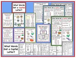 What Words Get A Capital Letter Anchor Charts