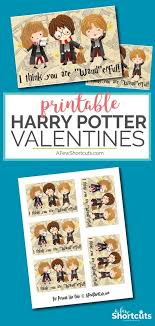 Harry potter printable valentine's dy cards. Free Printable Harry Potter Valentines Day Cards A Few Shortcuts
