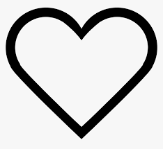 By best coloring pagesfebruary 15th 2018. Like Social Heart Button Outline Heart Emoji Coloring Page Hd Png Download Transparent Png Image Pngitem