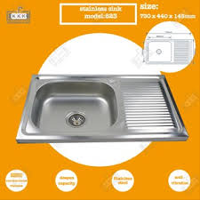 White farmhouse kitchen sinks provide a rustic appeal in your kitchen. Stainless Sink Prices And Online Deals Jul 2021 Shopee Philippines