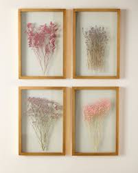 Framed Florals Set Of 4 In 2020 Pressed Flowers Frame Trending Decor Flower Frame