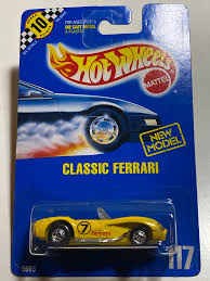 The line includes approximately 20 different models, each limited to a few dozen vehicles. Classic Ferrari Model Cars Hobbydb