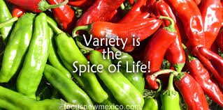 Very hot flavored and finely tapering type of pepper or a dish made of ground beef and chili peppers or chili powder often with tomatoes and kidney beans. New Mexico Chile For Dummies
