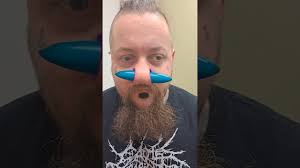 USA man with flesh tunnel through entire nose did it “to see how far I  could go”
