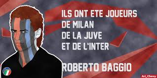 Roberto baggio, italian professional football (soccer) player who is considered one of the he won the fédération internationale de football association (fifa) world player of the year award in 1993. Ils Ont Ete Joueurs De Milan De L Inter Et De La Juve 2 Roberto Baggio Il Divin Codino Frseriea