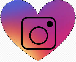 As you can see, there's no background. Instagram Logo Black Outline Heart Background Citypng