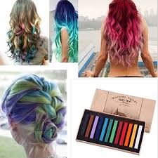 12 Colors Fast Temporary Pastel Hair Color Crayons For Hair Lighten Hair Pastel Hair Diy Pastel Hair Pastel Hair Diy Hair Color Pastel