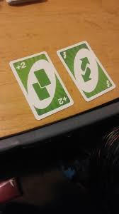 It is very similar to the games crazy eights and uno®, it's basically uno® played with a normal deck. In Uno Can You Play A Reverse Card On A Draw 4 Card And Make That Player Draw 4 Cards Instead Board Card Games Stack Exchange