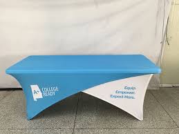 Custom Stretch Tablecloths Free Shipping Oh My Print Solutions Table Cloth Printing On Fabric Custom