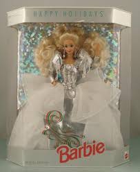 1992 Happy Holiday Barbie Holiday Barbie Happy Holidays Barbie Happy Holidays