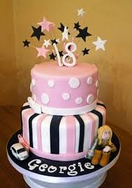 21st birthday cake with stars made in scotland by jenny s cakes. Cake Ideas For 18th Birthday Girl
