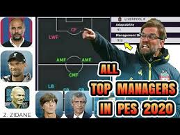 Julian nagelsmann is leader of a new wave of young 'laptop coaches'. Best Managers In Pes 2020 With Highest Management Skills Youtube
