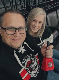 Long drive back home and just in time for the Huntsville Havoc game! Let's  go! 💪🏻