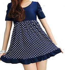 Women S Plus Size Short Sleeve Cover Belly Swim Dress Swimwear 2xl Polka Dot Swim Dress Women S Plus Size Shorts Chic Outfits