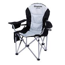 Kingcamp Camping Chair Heavy Duty Lumbar Back Support Sale Outdoorfull Com Camping Chair Camping Chairs Leisure Chair