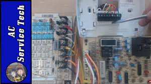 These guidelines will help you complete remove the thermostat, and you should find the wiring attached to the back. Wiring A Heat Pump Thermostat To The Air Handler And Outdoor Unit Functions Terminals Colors Youtube