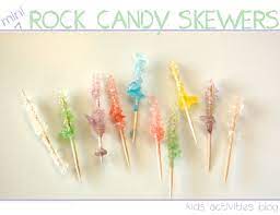 Rock Candy Make Rock Candy Mini Skewers