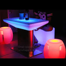 Led Lighted Party Furniture Light Up Coffee Table Party Furniture Novelty Lamp Led