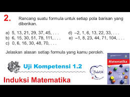 Jual detik detik usbn sd mi tahun 2018 2019 intan pariwara kota. Uji Kompetensi 1 2 No 2 Induksi Matematika Kelas 11 Sma Smk Ma Buku Paket Revisi 2017 Halaman 24 25 Youtube