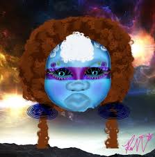 Original Character, Sidra 🪬🪐🌟 by Reese Walker. Only Background is  Photoshopped! : r/ProCreate