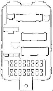 Fuse box diagram acura mdx (yd2; 01 06 Acura Mdx Fuse Box Diagram