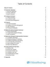 Contents list for detailed free business plan guide with template & sample for business plan plus software for financial projections & cash flow forecasting. 4 Free Retail Online Store Business Plans
