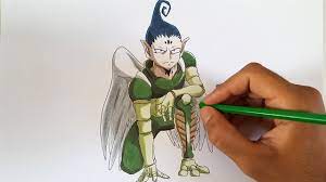 Drawing Colt from HUNTER X HUNTER - YouTube