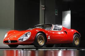 Alfa Romeo Red Racing Car Side View Wallpaper Car Wallpapers Vintage Cars Alfa Romeo