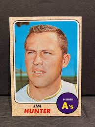 Las mejores ofertas en Catfish Hunter Oakland Athletics béisbol tarjetas de  colección de Deportes y accesorios