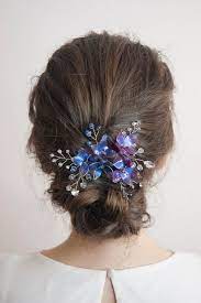 Special design can make you more lovely and vitality. Wedding Hairpin Colour Flower In Hair Rainbow Flowers Bridesmaids Hair Accessory Bridal Accesso Bridesmaid Hair Accessories Hair Accessories Flower Hair Pin