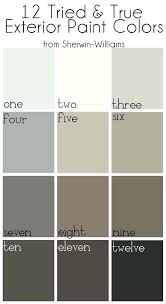 Sherwin Williams Color Chart Exterior Www