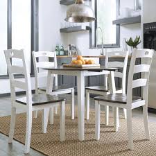 Four side chairs feature a solid hardwood construction in black and cottage oak finish. Kelly 5 Piece Dining Room Set Kelly 5pc Din Set Lifestyle Furniture By Babette S Leesburg The Villages